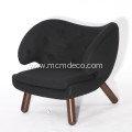 Finn Juhl Leather Pelican Chair